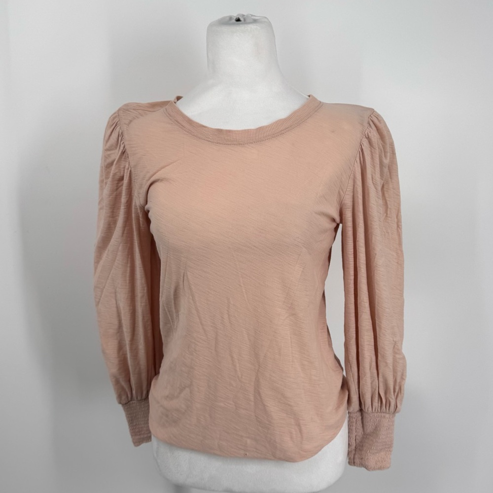 Nation LTD Loren Puff Sleeve Long Sleeve Tee